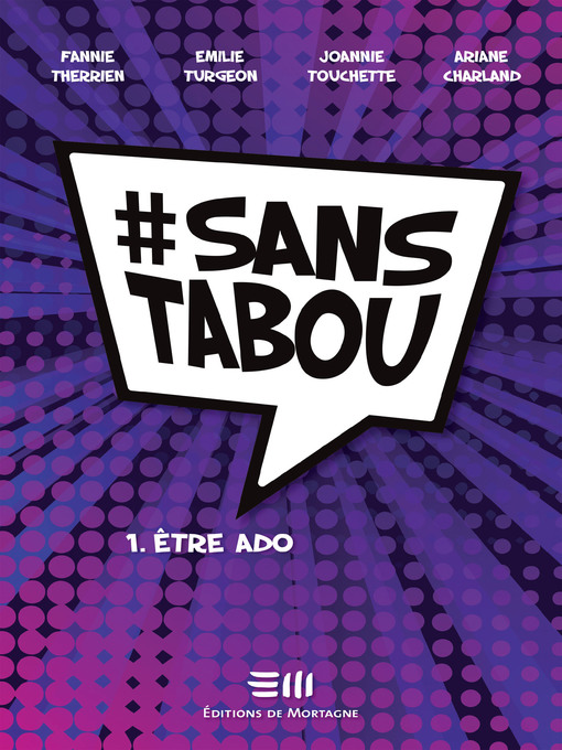 Title details for #SANSTABOU Tome 1 by Ariane Charland - Available